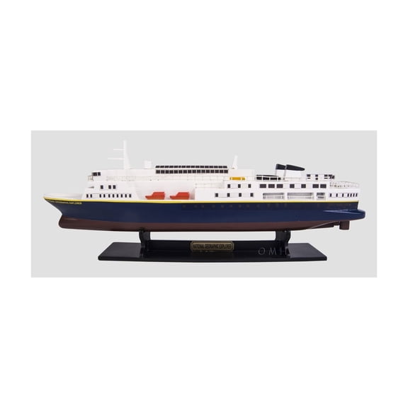 Old Modern Handicrafts C127 12 in. National Geographic Explorer Cruise Ship Model - Small