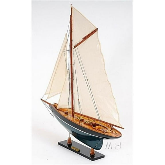 Old Modern Handicrafts Penduick Painted Model Sailboat - 26.5in. x 5in. x 30.7in.