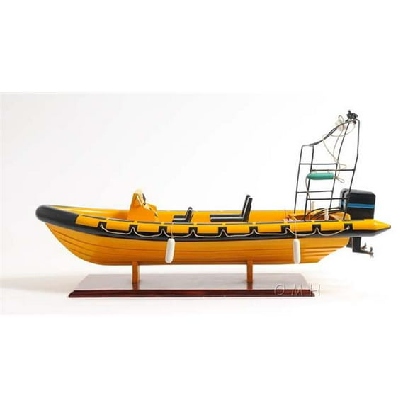 Old Modern Handicrafts B045 Rib Craft Inflatable Boat Model