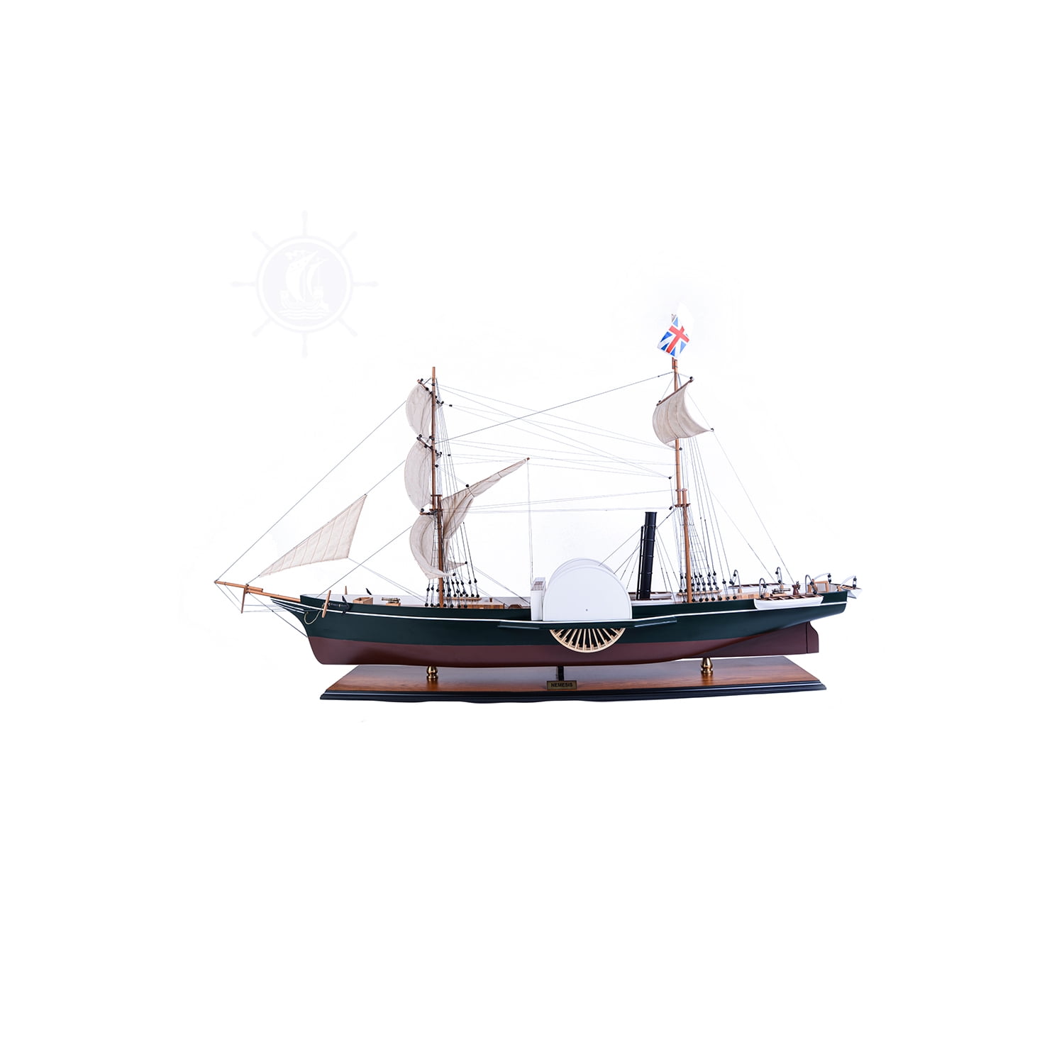 Old Modern Handicrafts T363 55 in. Handmade Nemesis Ship