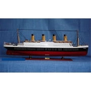 Old Modern Handicrafts Titanic Painted S Model Boat - 32in. x 11in. x 4in.
