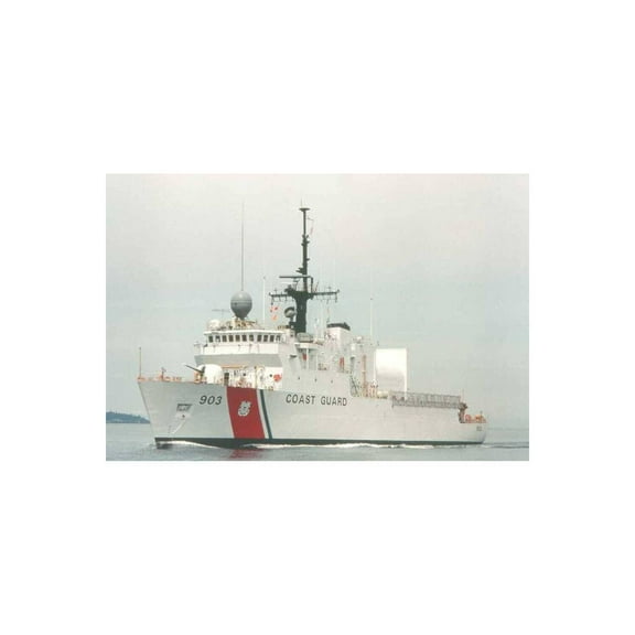Old Modern Handicrafts US Coast Guard Cutter US Coast Guard Cutter Campbell (WMEC-909) with L36"