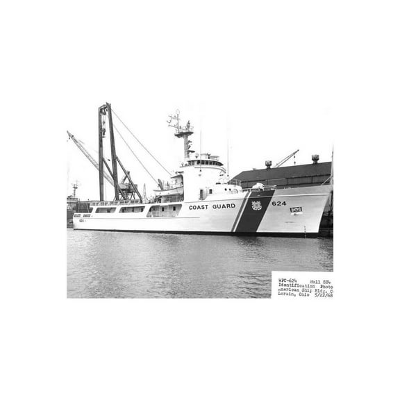 Old Modern Handicrafts USCGC Dauntless WMEC-624 36 Inches L Ship Model