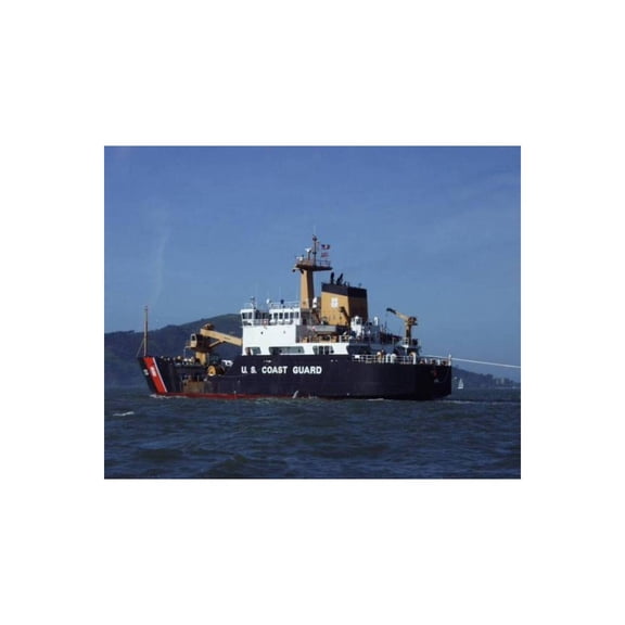 Old Modern Handicrafts CM311 36 in. USCGC Fir WLB-213 Ship Model