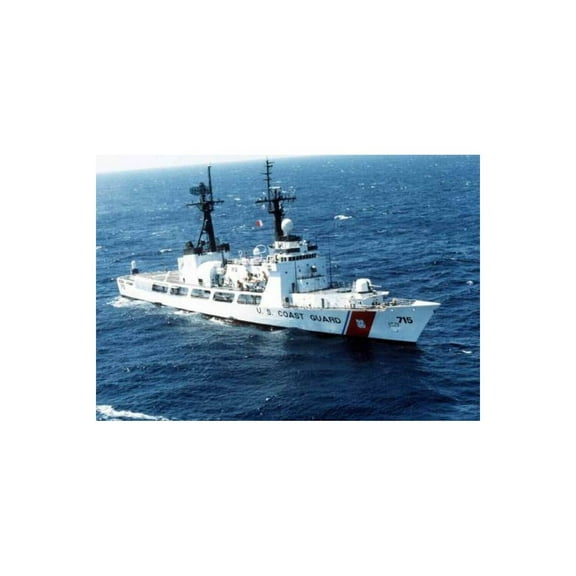 Old Modern Handicrafts USCGC Hamilton WHEC-715 30 Inches L Ship Model