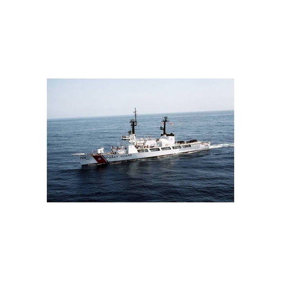 Old Modern Handicrafts CM255 36 in. USCGC John Midgett WHEC-726 Ship Model