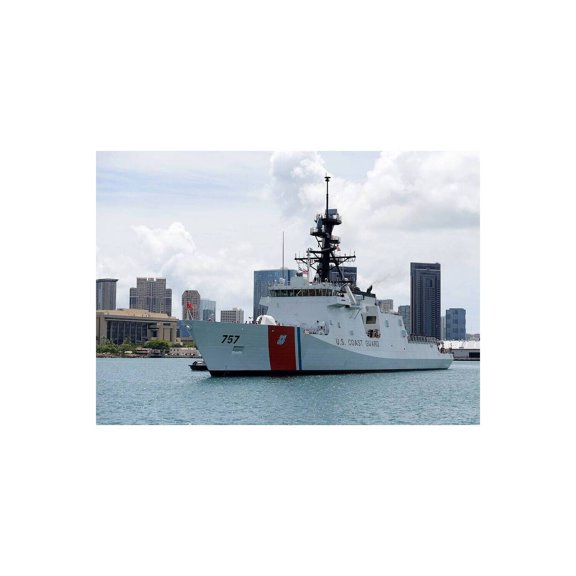 Old Modern Handicrafts CM239 36 in. USCGC Midgett WMSL-757 Ship Model