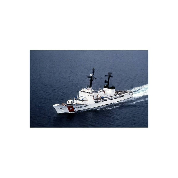 Old Modern Handicrafts CM252 36 in. USCGC Rush WHEC-723 Ship Model