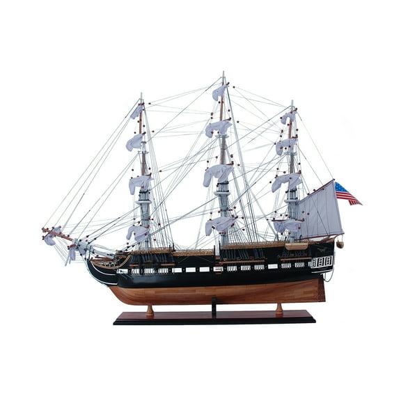 Old Modern Handicrafts USS Constitution Large Painted