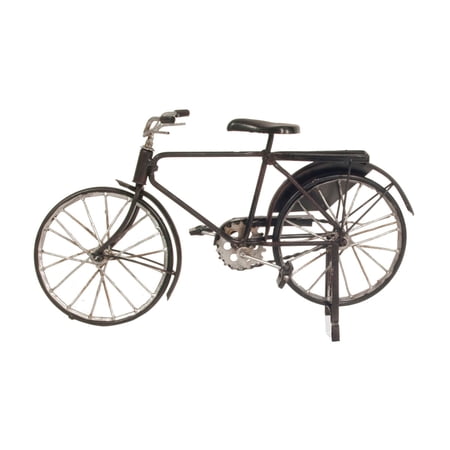 Old Modern Handicrafts Vintage Safety Black Bicycle Metal Handmade