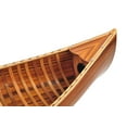thumbnail image 1 of Old-Modern Handicrafts Wooden Canoe with Ribs, Matte Finish, 6 Ft. Large, 1 of 5