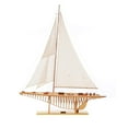 thumbnail image 1 of Shamrock V Open Hull Model Sailing Yacht, 1 of 3