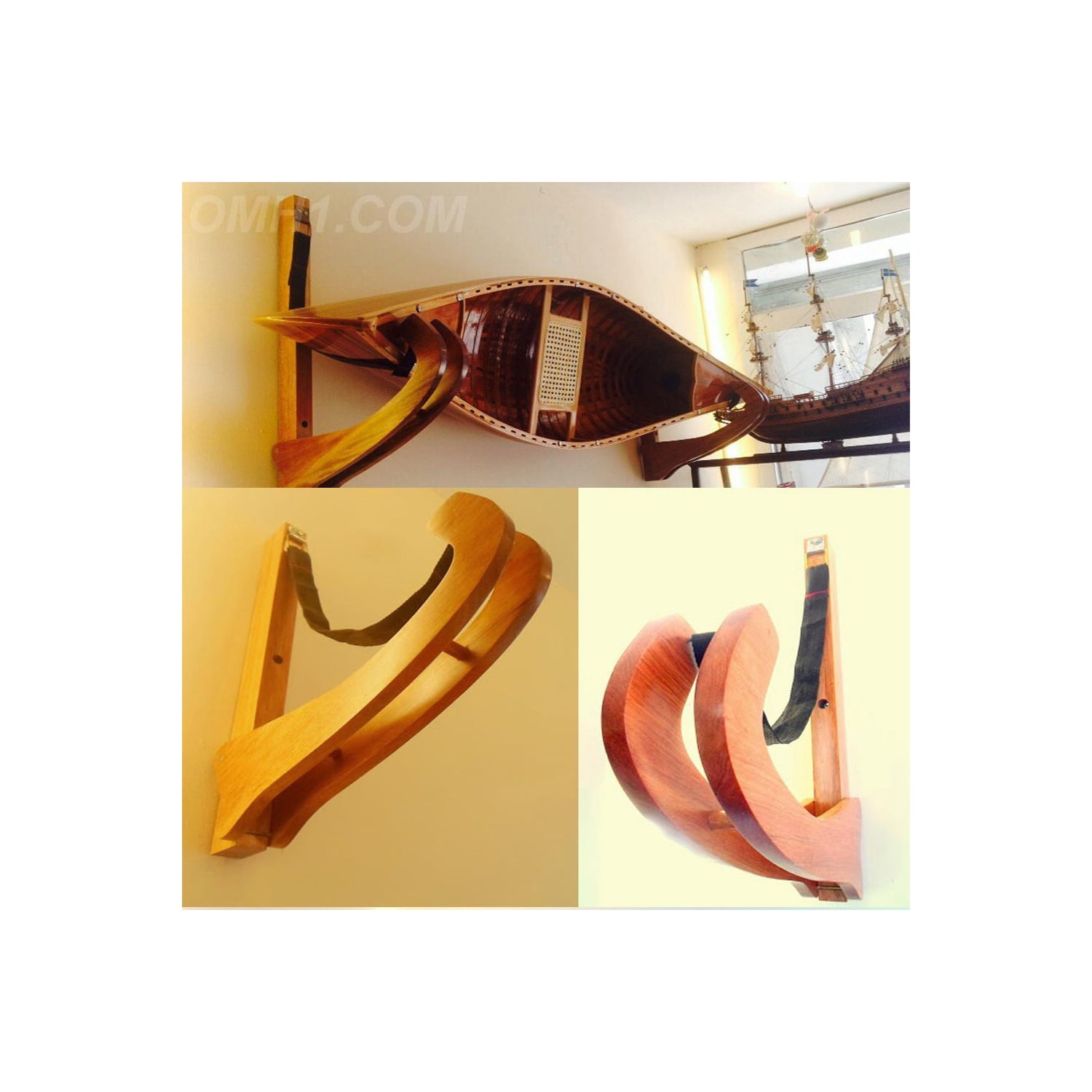 Old Modern Handicrafts K170 10 ft. Kayak Wall Mount Rack