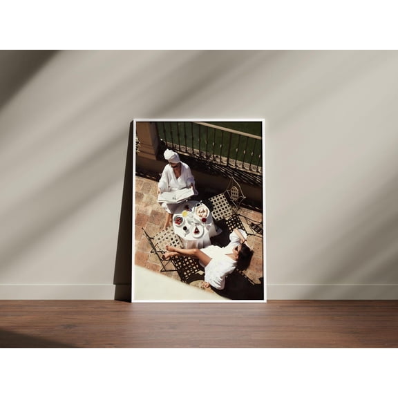 Old Money Aesthetic Poster, Luxury Life Poster, Trendy Wall Art, Fashion Poster, Luxury Life Poster, Old Money Poster, Chic Breakfast Poster, Unframed Poster Size 24x36