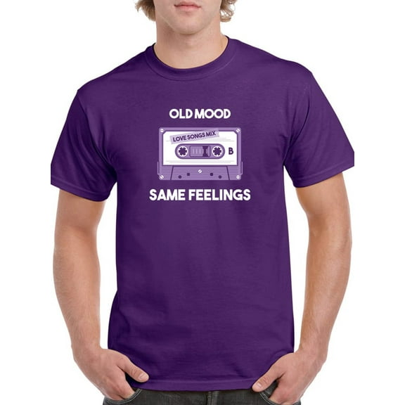 Old Mood, Same Feelings T-Shirt Men -Smartprints Designs, Male x-Large