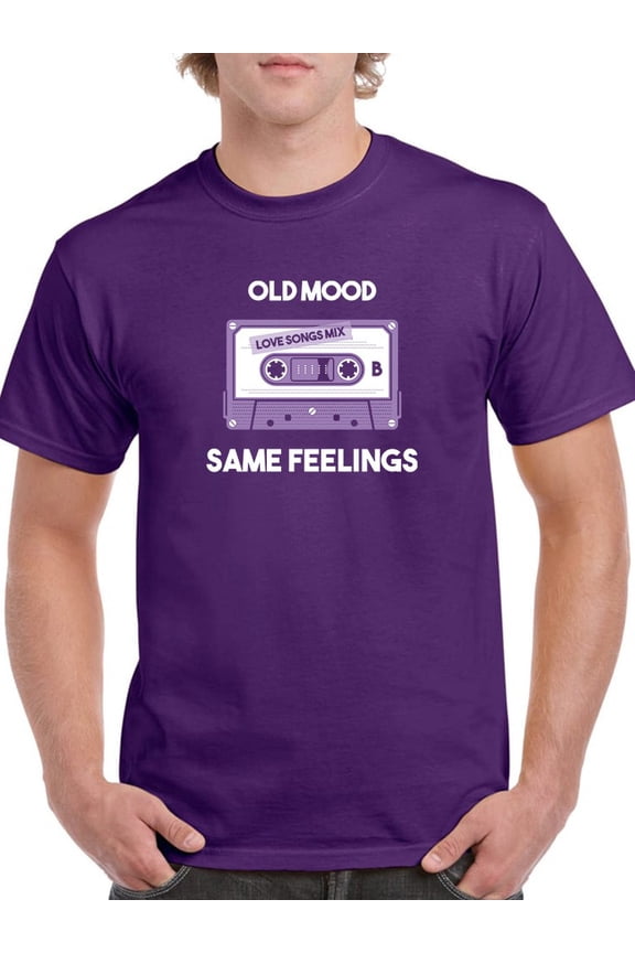 Old Mood, Same Feelings T-Shirt Men -Smartprints Designs, Male x-Large