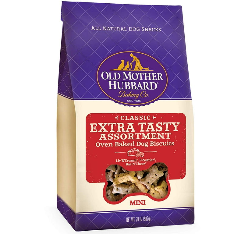 Old Mother Hubbard Crunchy Classic Natural Extra Tasty Assortment Mini Biscuits Dog Treats Old Mother Hubbard Crunchy Classic Natural Extra Tasty Assortment Mini Biscuits Dog Treats