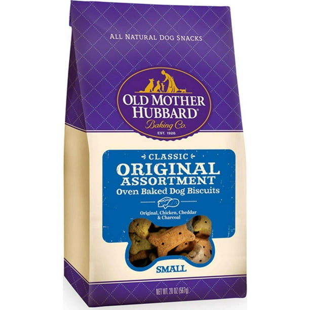 Old Mother Hubbard Crunchy Classic Natural Original Assortment Small Biscuits Dog Treats 53 oz