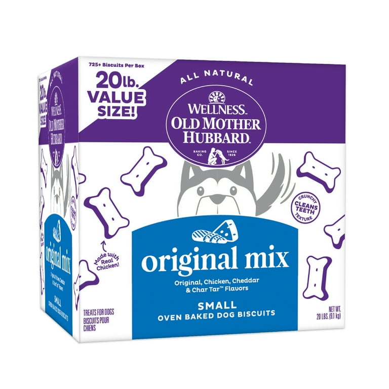 Old Mother Hubbard by Wellness Classic Original Mix Natural Mini Oven-Baked Biscuits Dog Treats Old Mother Hubbard by Wellness Classic Original Mix Natural Mini Oven-Baked Biscuits Dog Treats