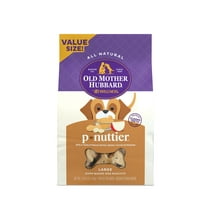 Old Mother Hubbard by Wellness Classic P Nuttier Natural Large Biscuits Dog Treats, 3.3 lb bag