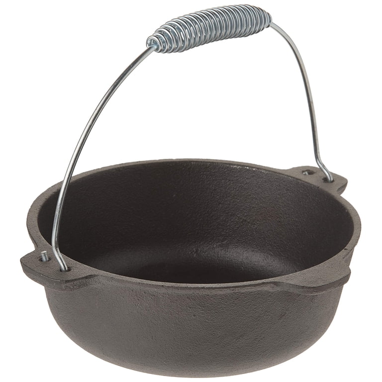 Old Mountain 10175 Pre Seasoned 2-Quart Dutch Oven with Flanged