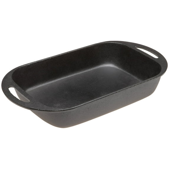 Old Mountain Pre Seasoned 10162 Rectangle Baking Pan, 8 3/4 Inch x 16 Inch