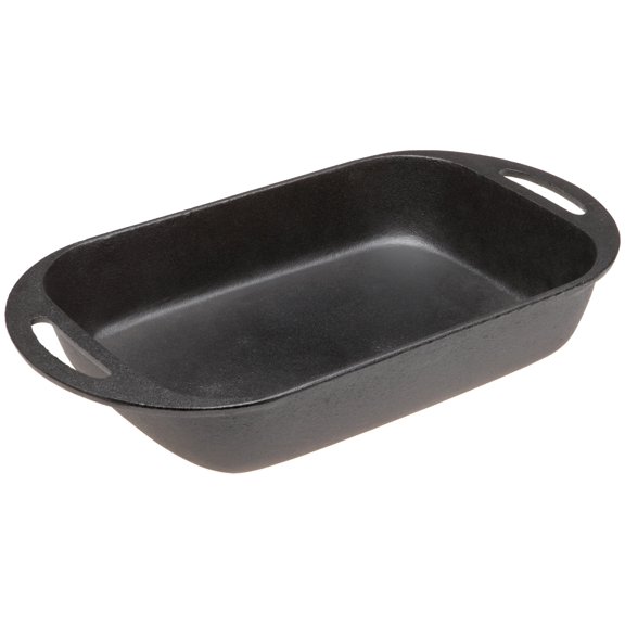 Old Mountain Pre Seasoned 10162 Rectangle Baking Pan, 8 3/4 Inch x 16 Inch