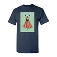 thumbnail image 1 of Old Music Radio Dress Retro Tanya Ramsey Artworks Art DT Adult T-Shirt Tee, 1 of 2