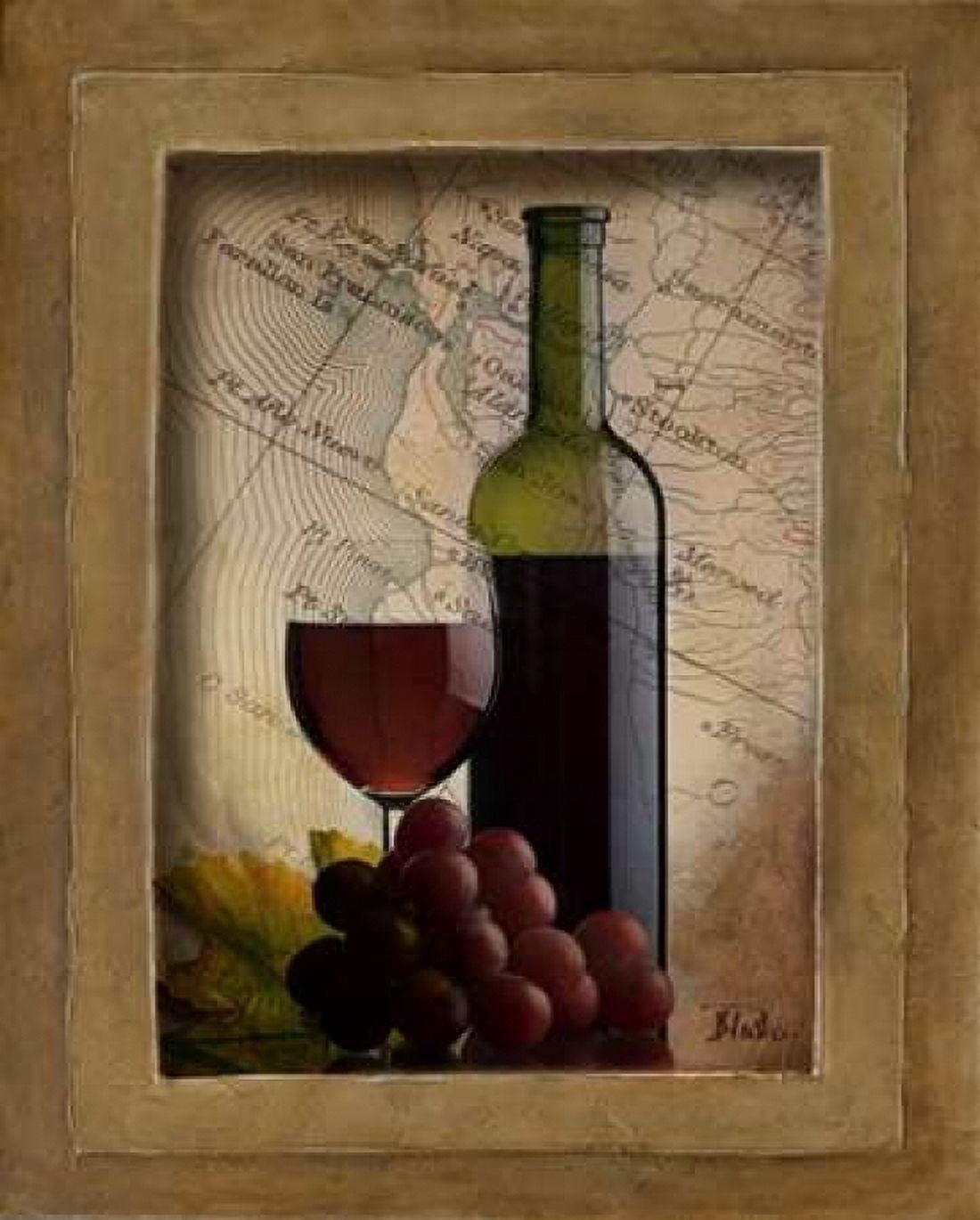 Old Napa II Canvas Art - Patricia Pinto (24 x 30)