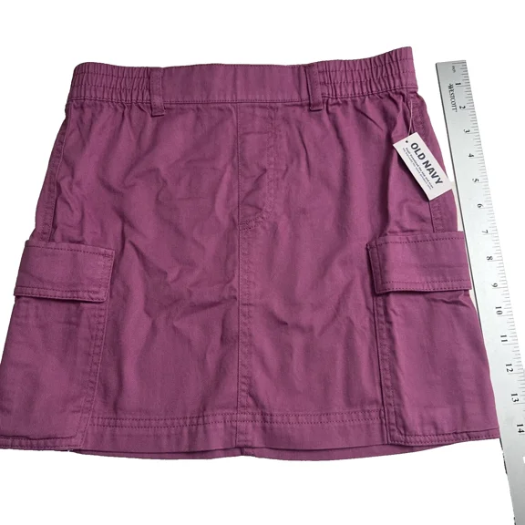 Old Navy Girls High-Waisted Cargo Skirt Size L (10-12)