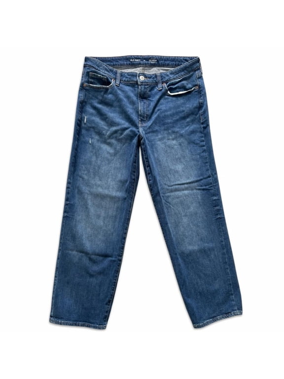 : High-Rise O.G. Loose Secret Smooth Pockets, Women's Jeans, Size: 14 Tall