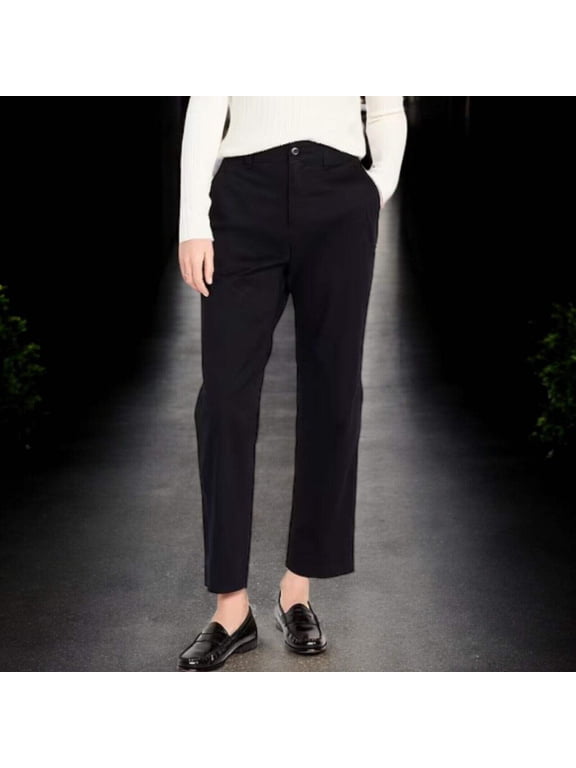 Old Navy High-Waisted OGC Chino Pants for Women - SZ L - Black or Tan