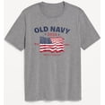 thumbnail image 1 of Old Navy Men USA American Flag Independence Day Fourth Of July T-shirt, 1 of 4