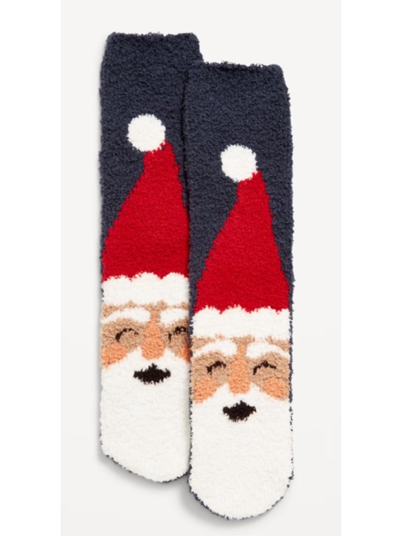 Old Navy Men's Cozy Socks, 1 Size, 2 PACK!