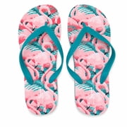 Old Navy Printed Flip-Flop Sandals Partially Plant-Based Men's Size 10/11
