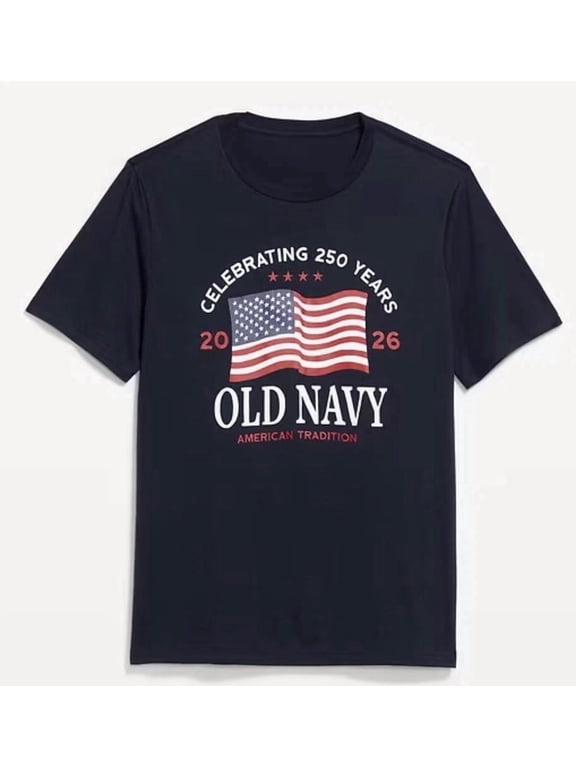 Old Navy Us Flag Red Navy 250Th Anniversary T-Shirt Hot Trending Shirt, Vintage Birthday Gift