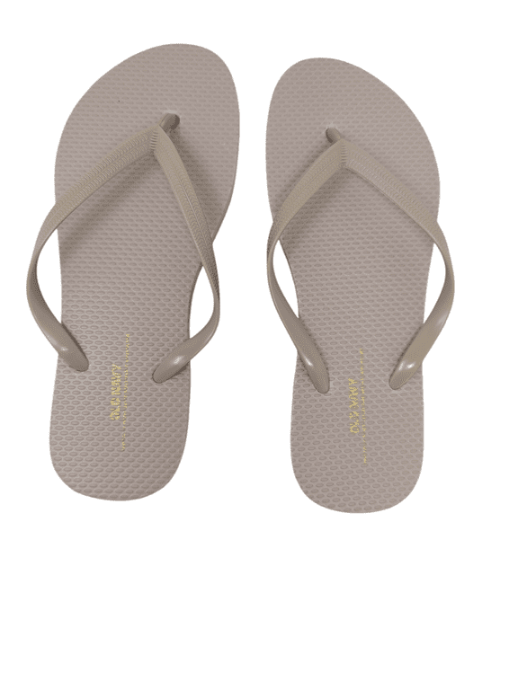 Women Beach Summer Casual Flip Flop Sandals (11 Taupe Flip flops )