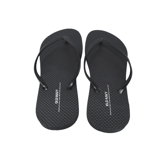 Old Navy Women Beach Summer Casual Flip Flop Sandals (7 Black Flip flops )
