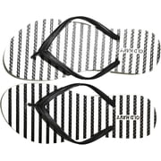Old Navy Womens Patterned Flip-Flop Sandals, O.N. New Black Stripe