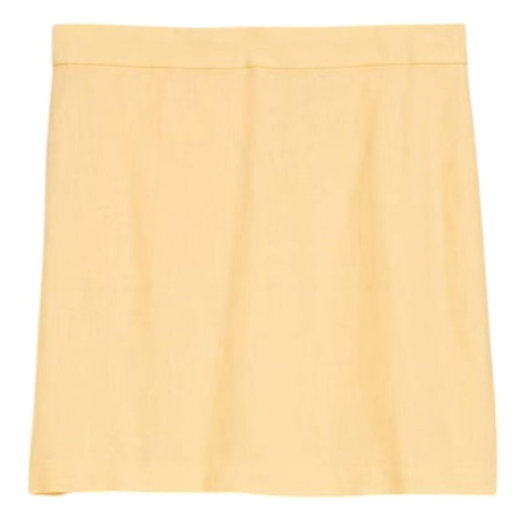 Old Navy Women High-Waisted Linen Blend A-Line Mini Skirt NWT