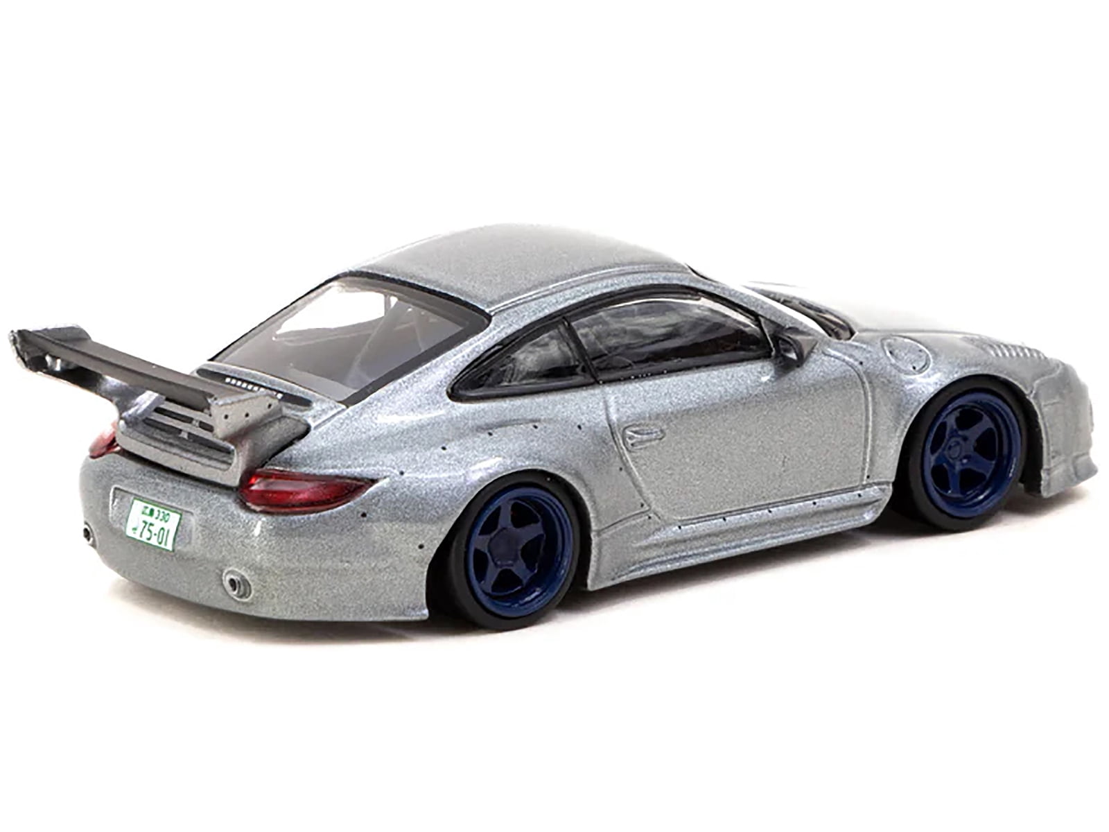 Tarmac Works 1/64 - Porsche 997 - Old & New - Noir Mat - T64-TL053-MB