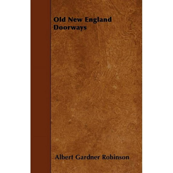 Old New England Doorways (Paperback)