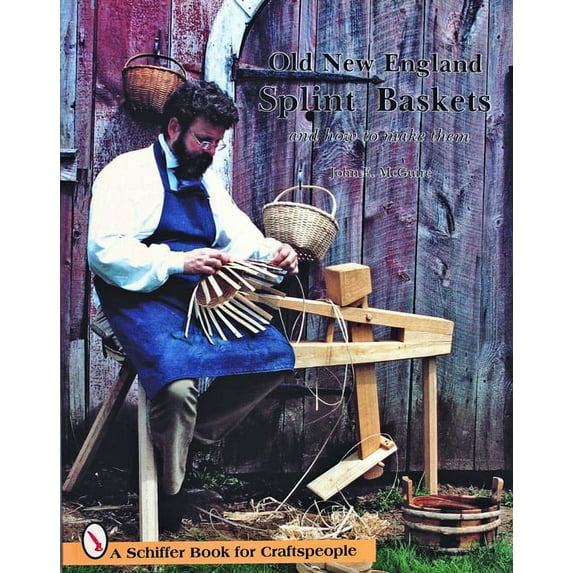 Old New England Splint Baskets and How to Make Them (Paperback)