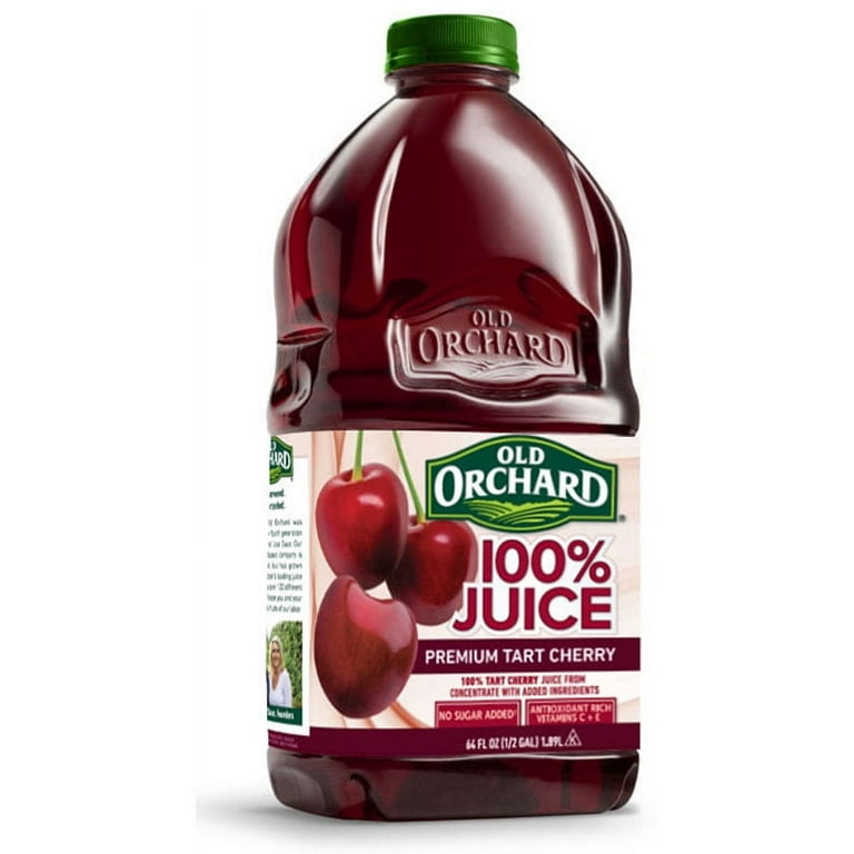 Old Orchard 100% Juice, Tart Cherry, 64 Fl Oz