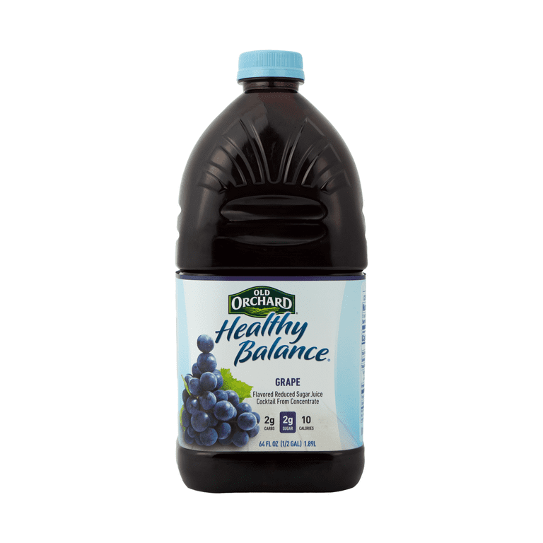 Old Orchard Healthy Balance Grape Juice, 64 fl oz, Gluten Free