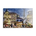 thumbnail image 1 of Old Paris France Eiffel Tower Rectangle Acrylic Fridge Refrigerator Magnet, 1 of 5