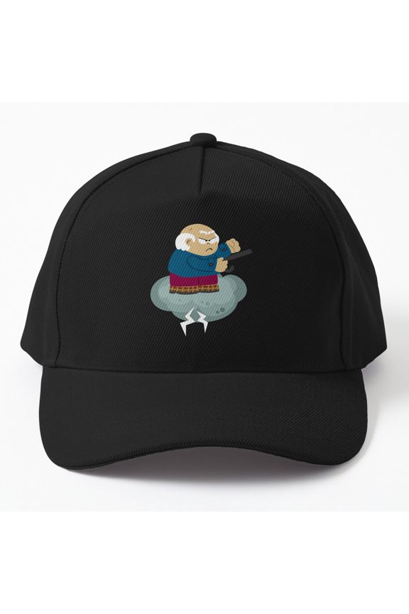 Old People Rage Baseball Cap, Senior Energy Statement Graphic Design, Classic Everyday Hat