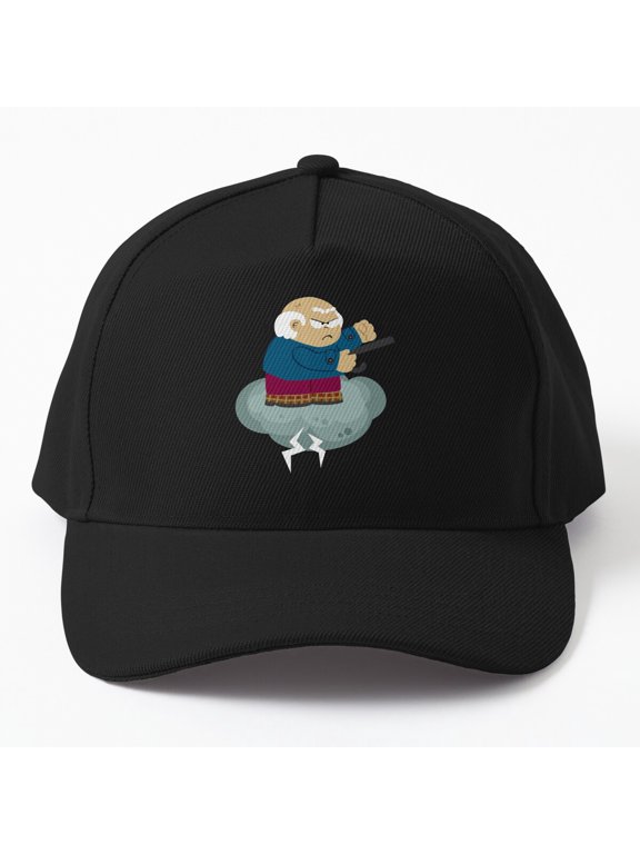 Old People Rage Baseball Cap, Senior Energy Statement Graphic Design, Classic Everyday Hat