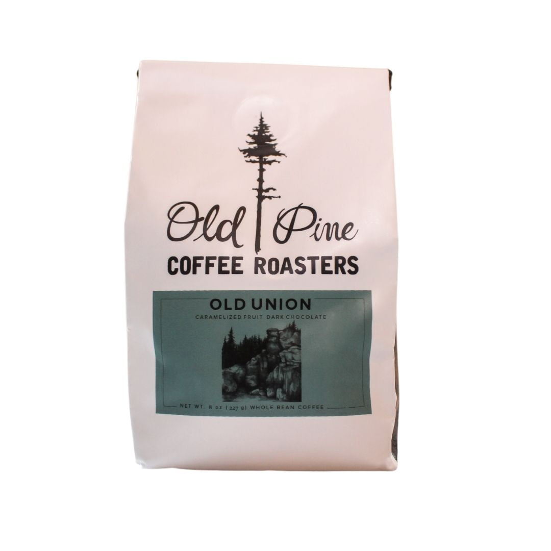 Old Pine Coffee Roasters Old Union Blend, Whole Bean, Medium Roast, 8oz