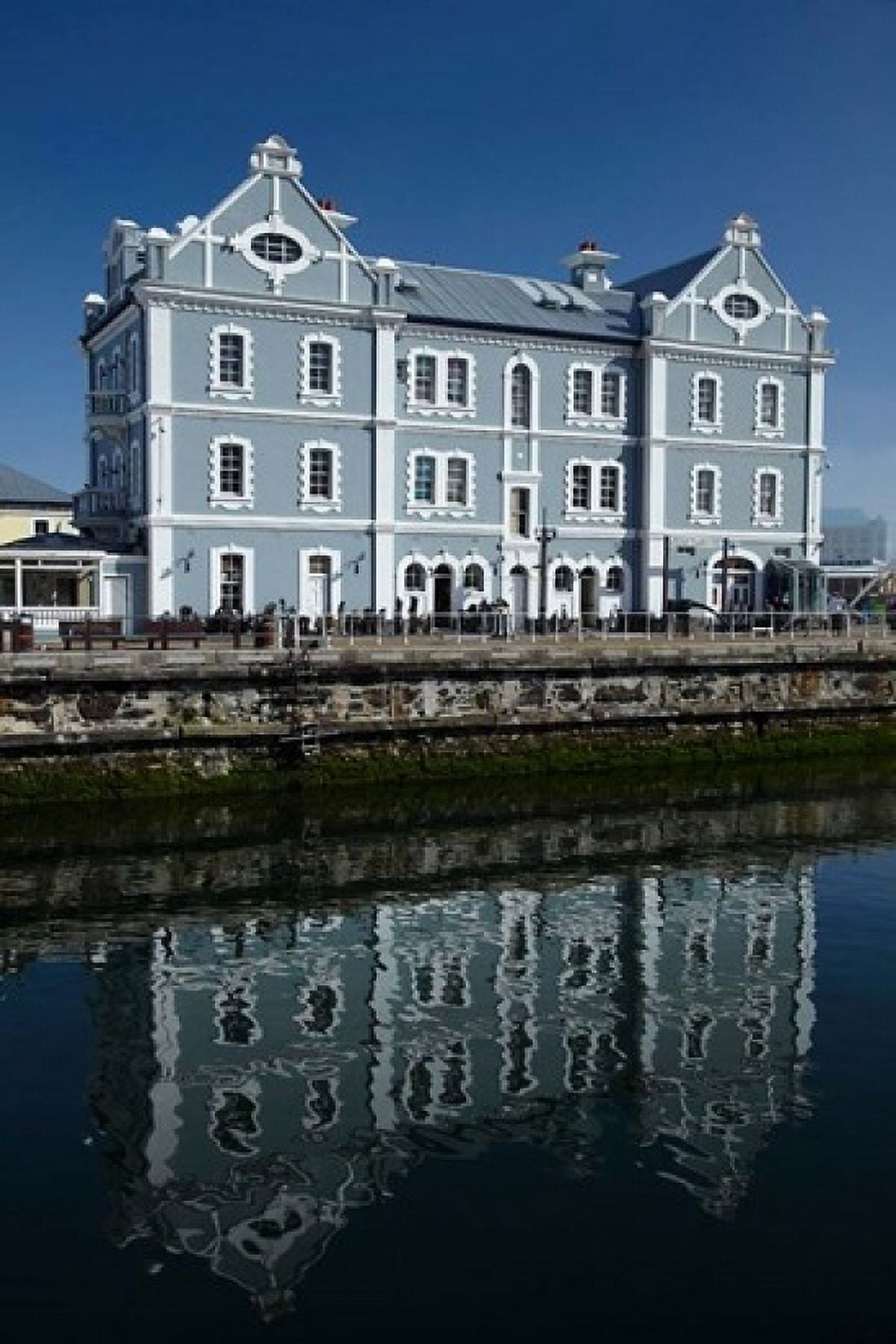 Old Port Captains Building Waterfront Cape Town South Africa Canvas Art - David Wall DanitaDelimont (18 x 24)